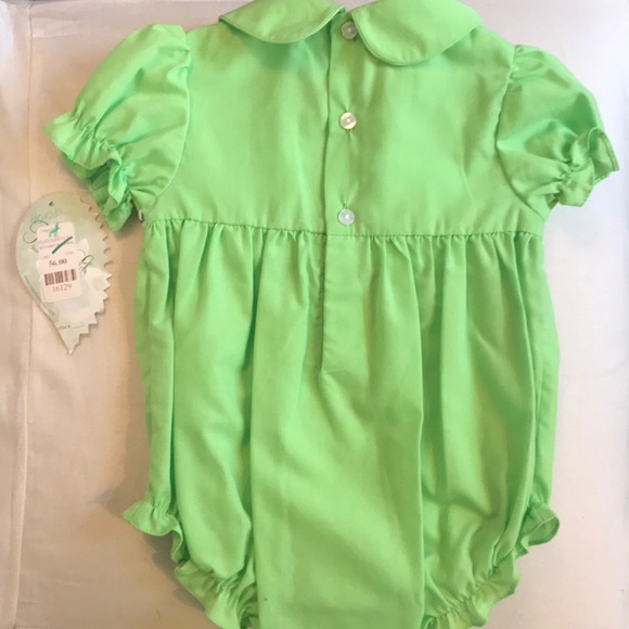 NWT Princess Lib smocked bubble size 12 month - Picture 5 of 5
